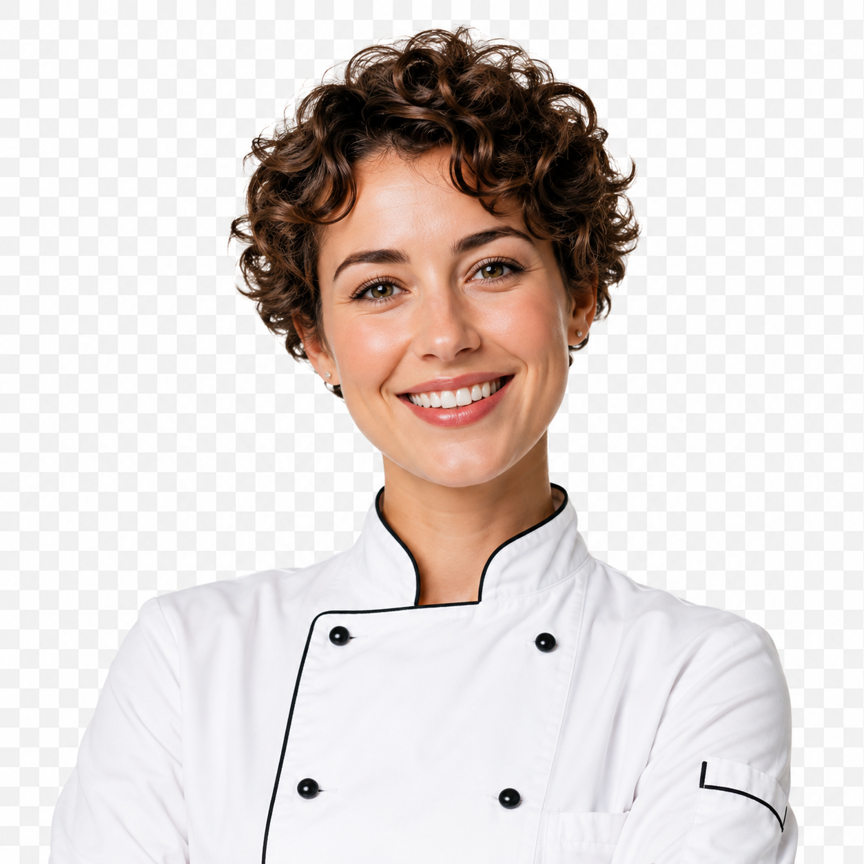 Chef profesional usando uniforme Chef Room